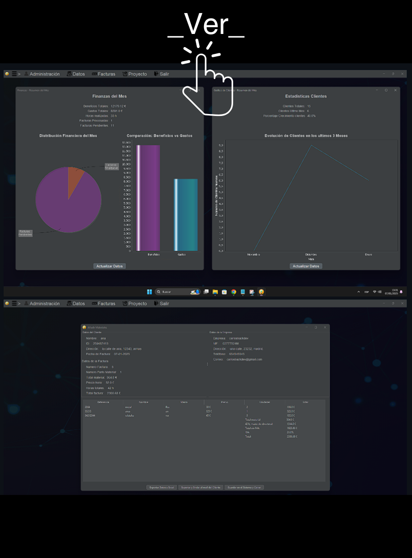 Imagen de ElecIdea software ERP desktop Imagen de ElecIdea software ERP desktop