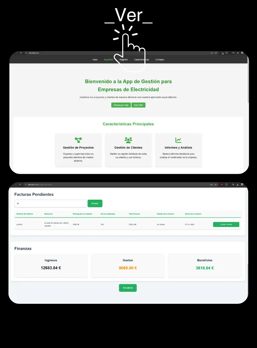 Imagen de ElecIdea API & App Web Imagen de ElecIdea API & App Web